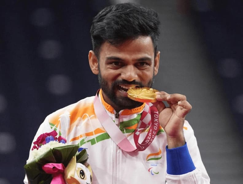 Krishna Nagar in Badminton (SH6 Category) at Paralympics 2024