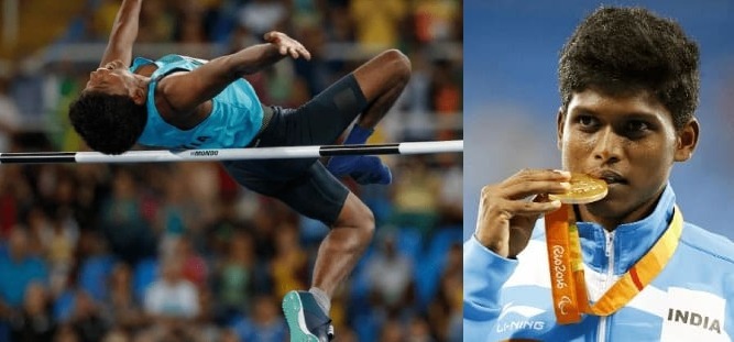 Mariyappan Thangavelu in Paralympic games (Men’s High jump - T63)