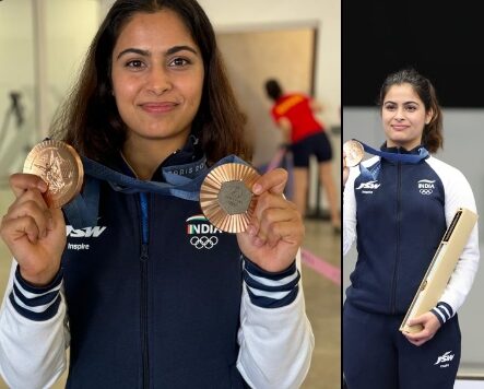 Manu Bhaker qualifies for 25m pistol shooting final at Paris Olympics 2024