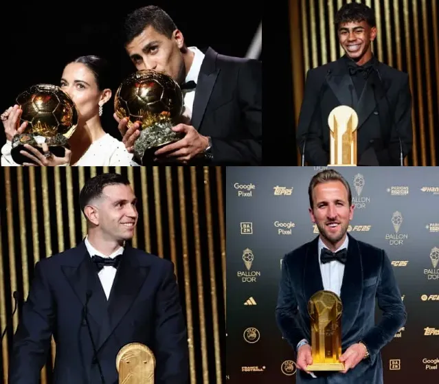 Ballon d'Or 2024 Winners list