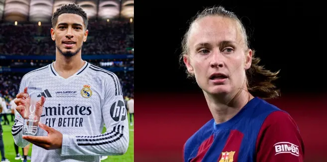 Jude Bellingham & Caroline Graham Hansen featured in Final Rankings of ballon d'Or 2024