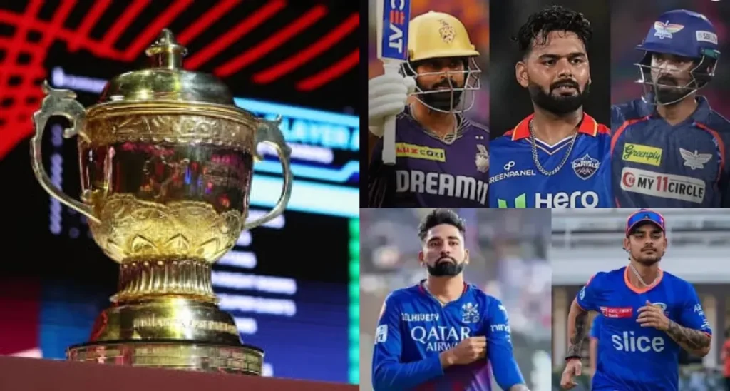 IPL 2025 Auction retention list and purse left for each franchises