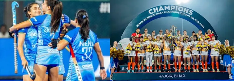 Deepika Sehrawat was instrumental in the Indian Women's Hockey Team's ACT 2024 Title win